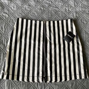 Striped Forever 21 Skirt